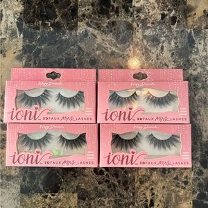 Ioni 3D Faux Mink Lashes - Black